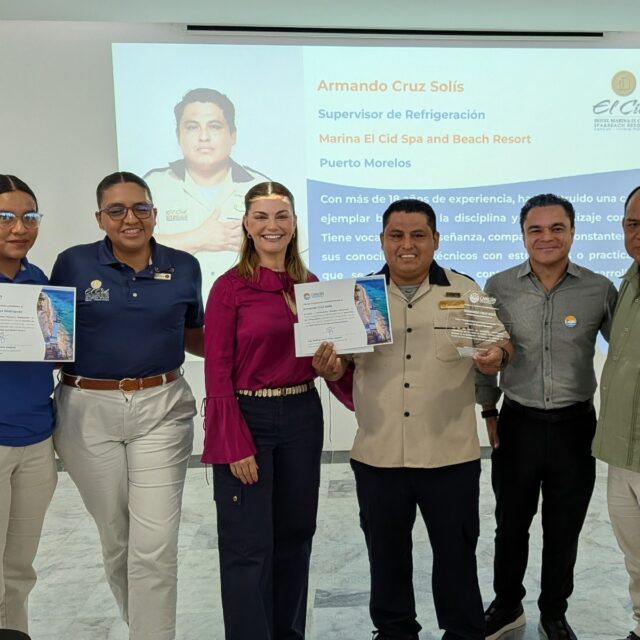 Reconocen a colaboradores que fortalecen la seguridad y operación hotelera del Caribe Mexicano
