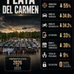 Estefanía Mercado destaca reducción de delitos de alto impacto en Playa del Carmen