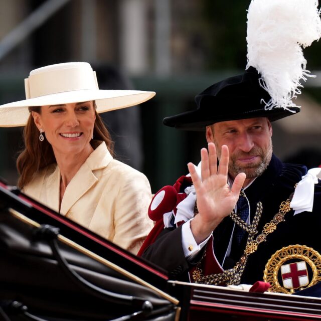 William y Kate protagonizan una de las tradiciones más emblemáticas de la monarquía británica