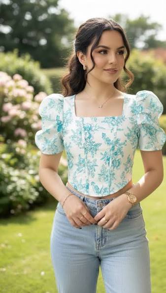 Blusas de flores: el básico elegante que conquista los looks de agosto 2026