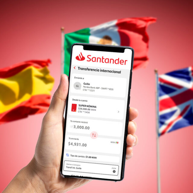Santander activa transferencias inmediatas de España a México sin comisión