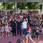 Estefanía Mercado entrega 2 mil mochilas para apoyar a familias de Playa del Carmen en el regreso a clases