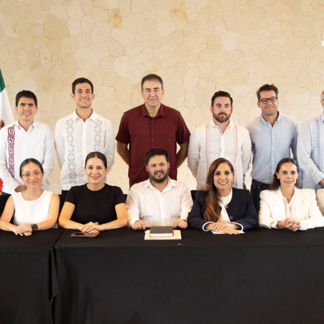 Estefanía Mercado destaca coordinación de los tres órdenes de gobierno para fortalecer estrategia contra el sargazo